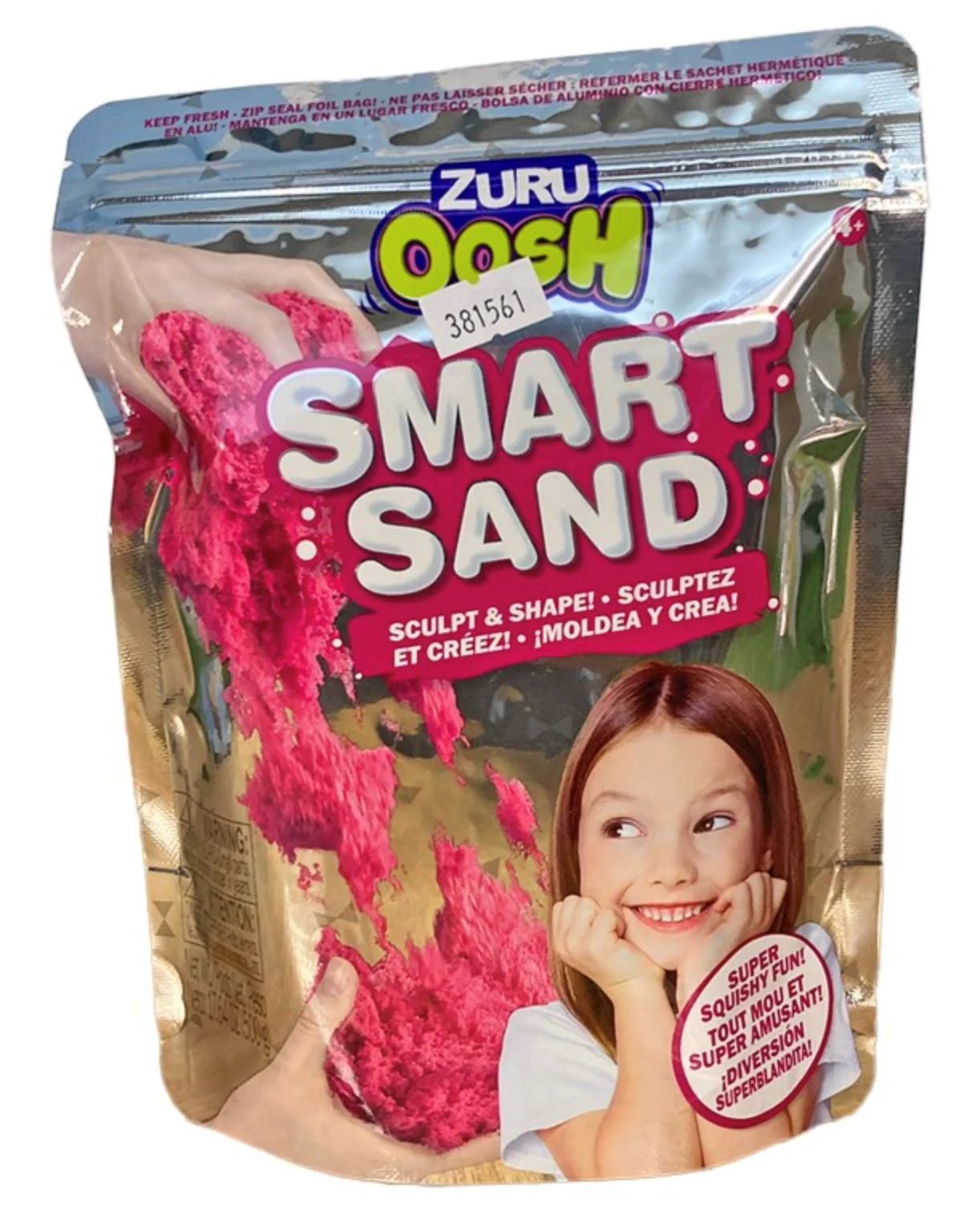 Nisip kinetic Zuru Oosh Smart Sand, 500 gr. foto