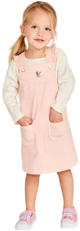 image for Orchestra Rochie salopeta Pink Hearts foto