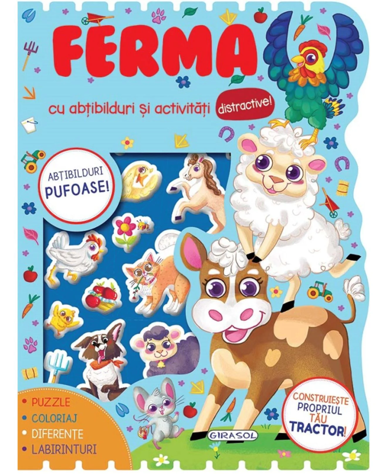 image for Мягкие наклейки Essa Toys Ферма foto