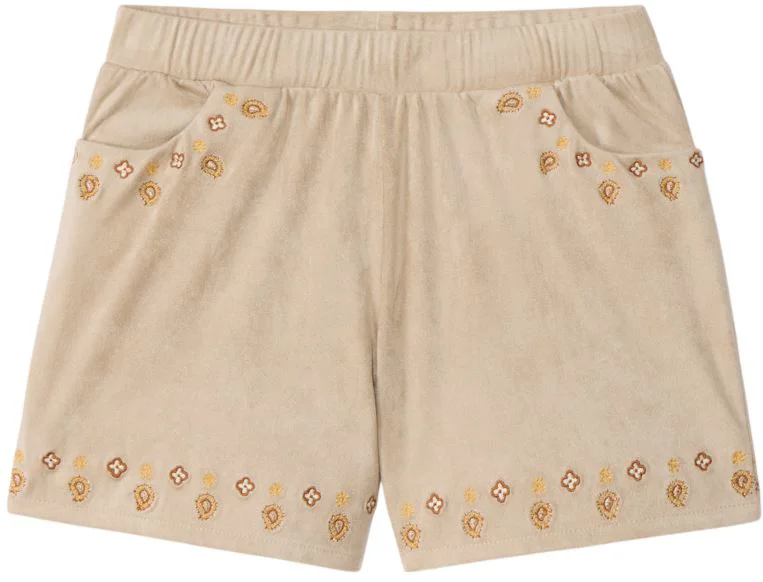 Orchestra Pantaloni scurti suede Brown foto