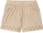 Orchestra Pantaloni scurti suede Brown foto