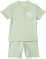 Orchestra Set 2 piese Green Tennis Club - tricou si pantaloni scurti foto
