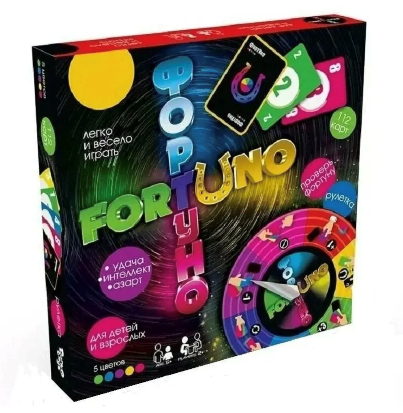 image for Настольная игра Fortuno, 112 карт foto