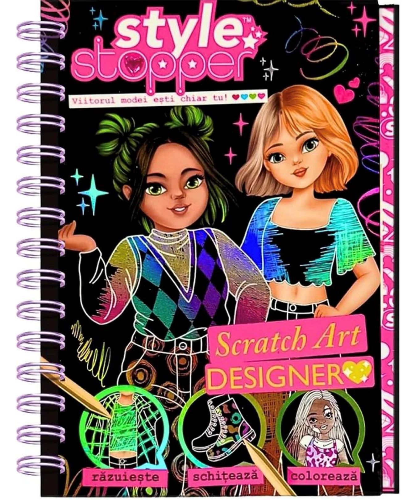 image for Блокнот Essa Toys Scratch Art Designer foto