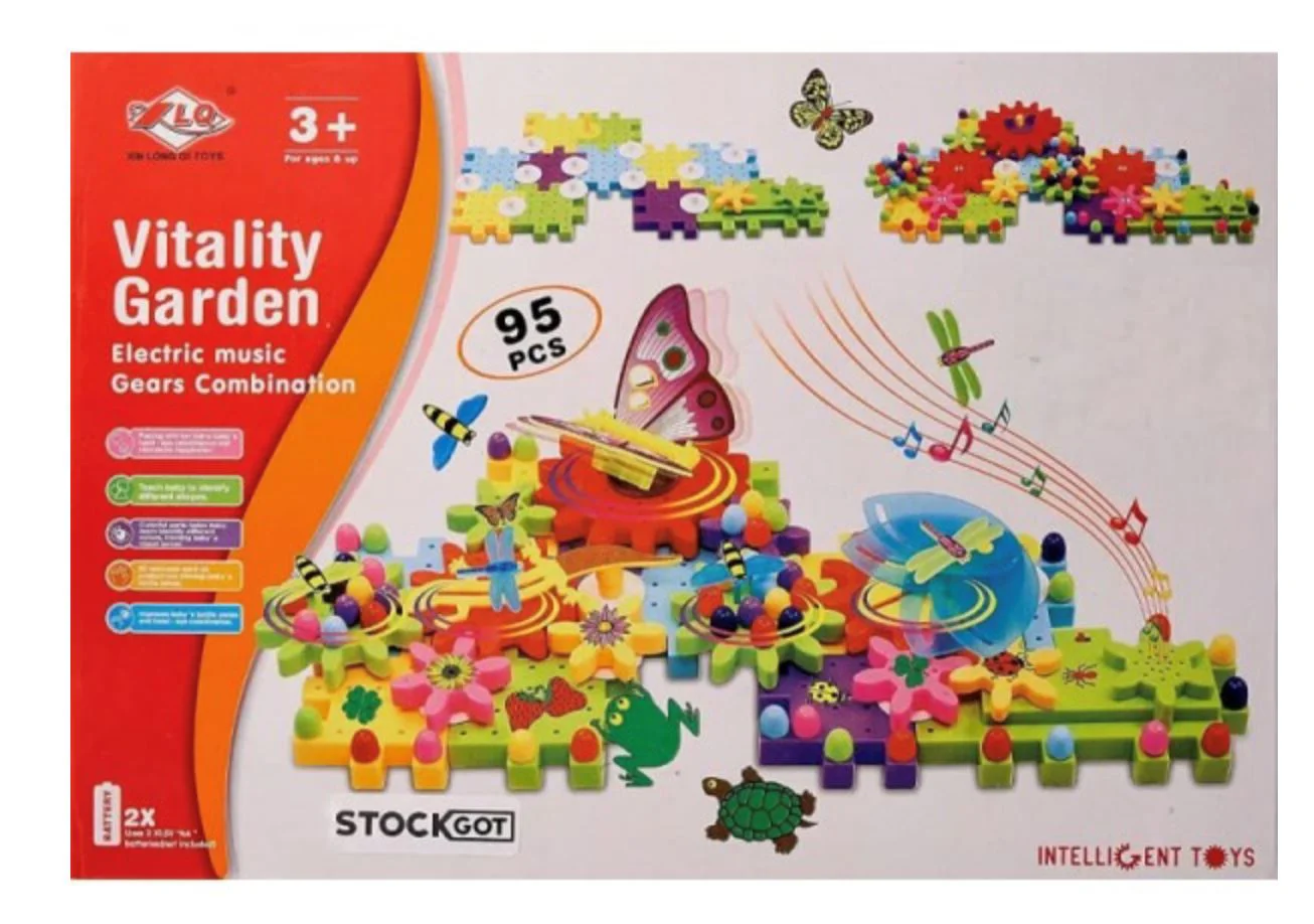 image for Set de constructie Essa Toys Vitality Garden, 95 el. foto