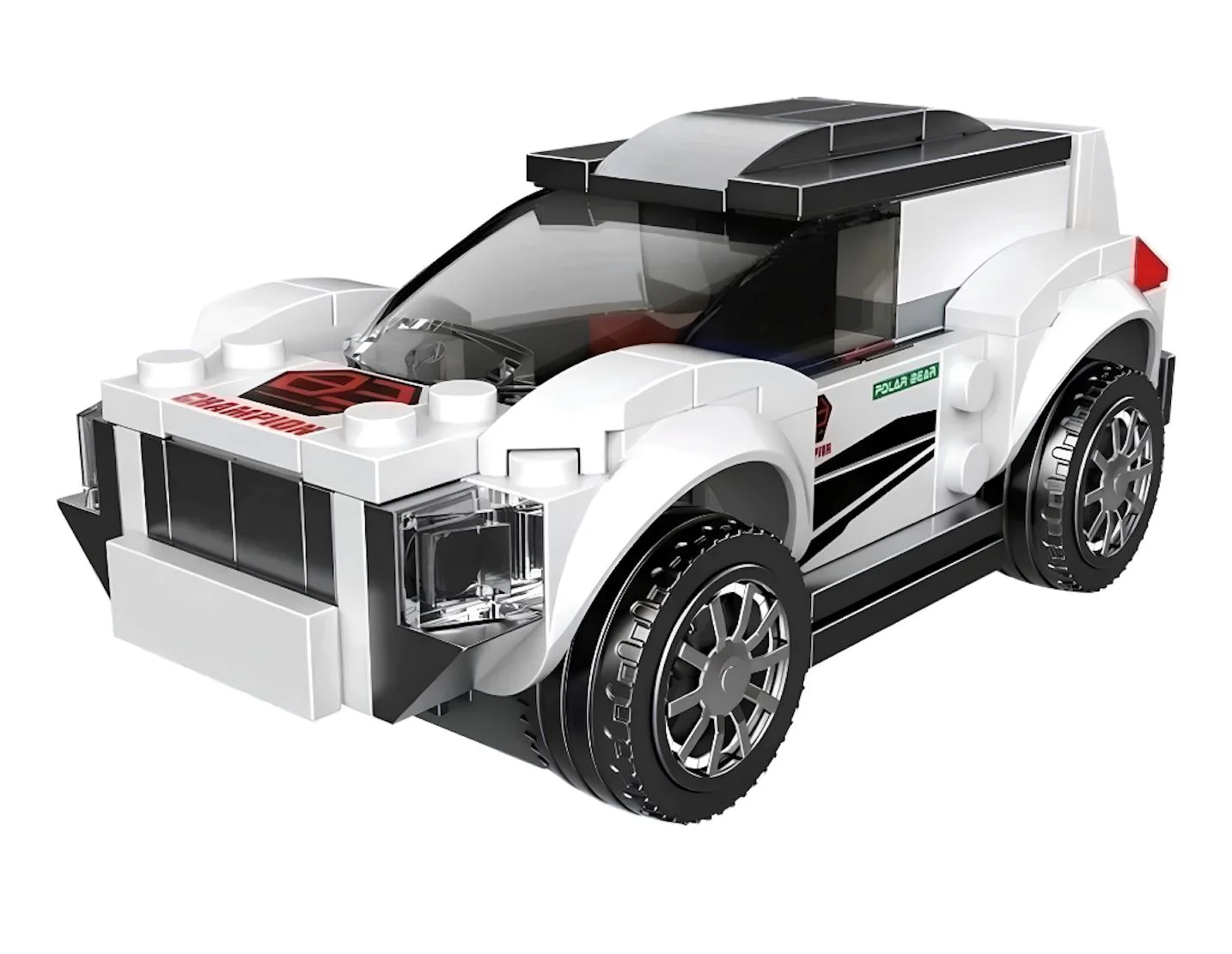 image for Set de constructie Essa Toys Masina de curse, 172 el. foto