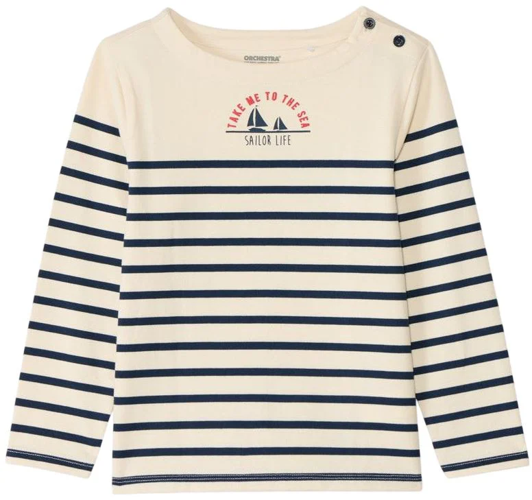 Orchestra Bluza cu maneca lunga Sailor Blue foto