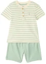 Orchestra Set 2 piese Green Stripes - tricou si pantaloni scurti foto