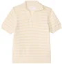 Orchestra Tricou polo din tricot Crem foto