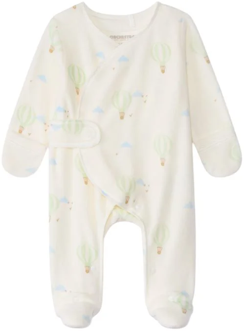 image for Orchestra Pijama din catifea Bebe Plume foto
