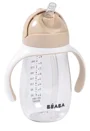 Cana cu pai din tritan Beaba Clay, 300 ml foto