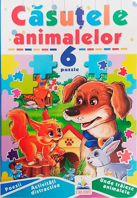 image for Домики животных – 6 пазлов foto
