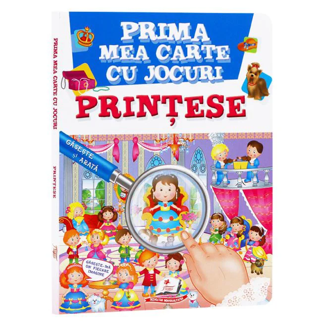 image for Prima mea carte cu jocuri: Printese foto