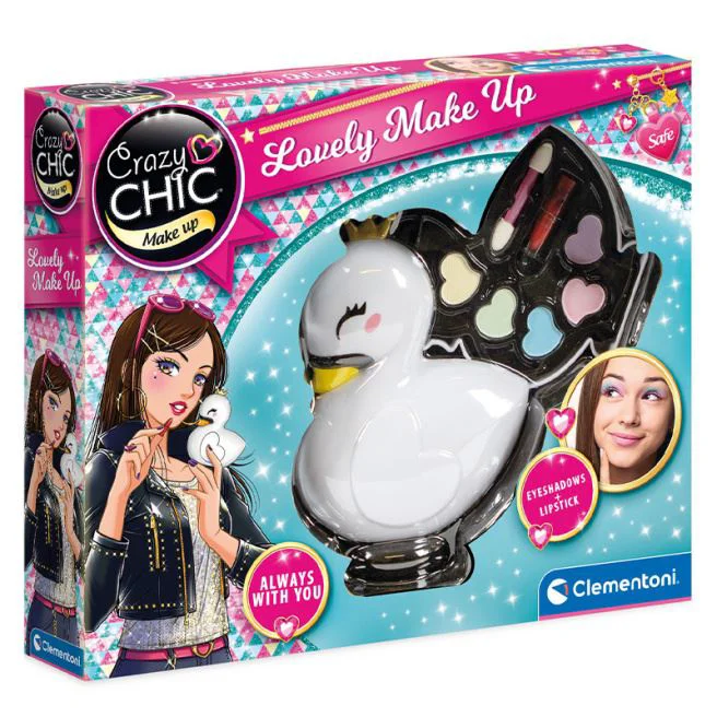 image for Набор косметики Clementoni Crazy Chic Лебедь foto
