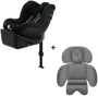 Scaun auto Cybex Sirona Gi Plus cu insert Moon Black, 40-105 cm foto