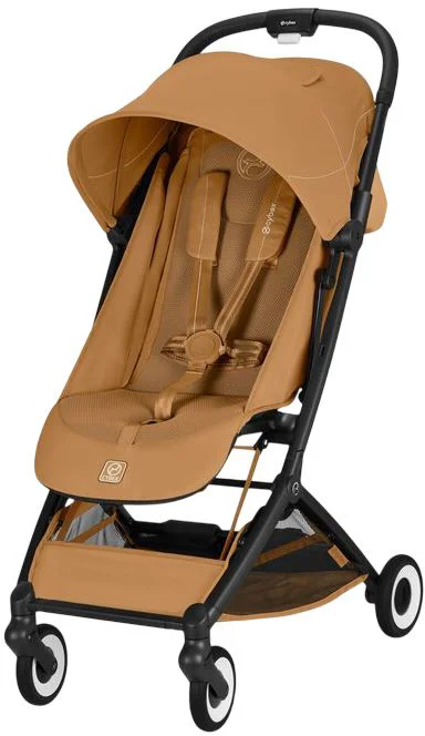 image for Carucior Cybex Orfeo Matt Black Cinnamon Yellow foto