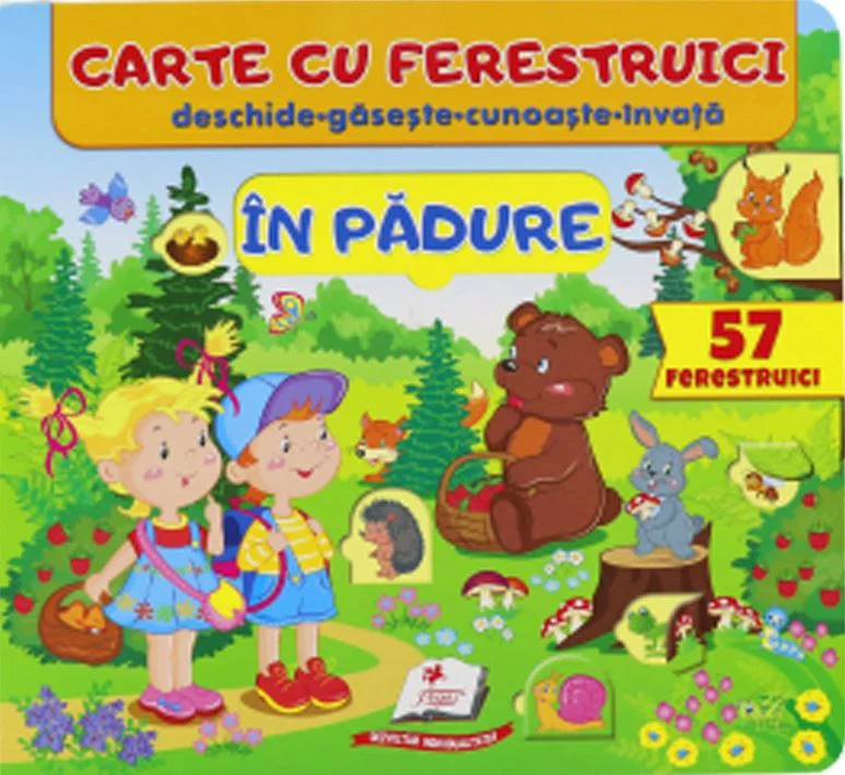 image for Carte cu ferestruici - In padure foto