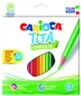 Creioane colorate Carioca Tita triunghi, 24 buc. foto