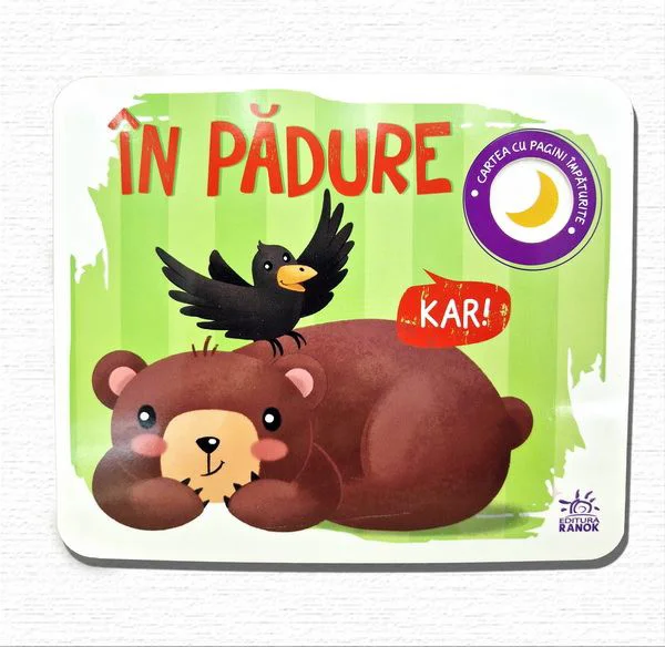 image for Carte cu pagini impaturite - In padure foto