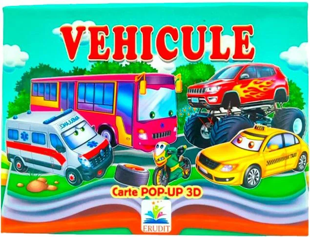 image for Carte pop-up 3D: Vehicule. Erudit foto