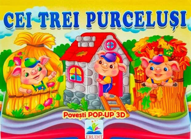 image for 3D Pop-up – Три поросёнка foto