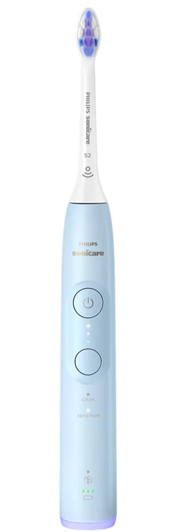 image for Periuta de dinti sonica electrica Philips Sonicare Seria 6100 Light Blue foto