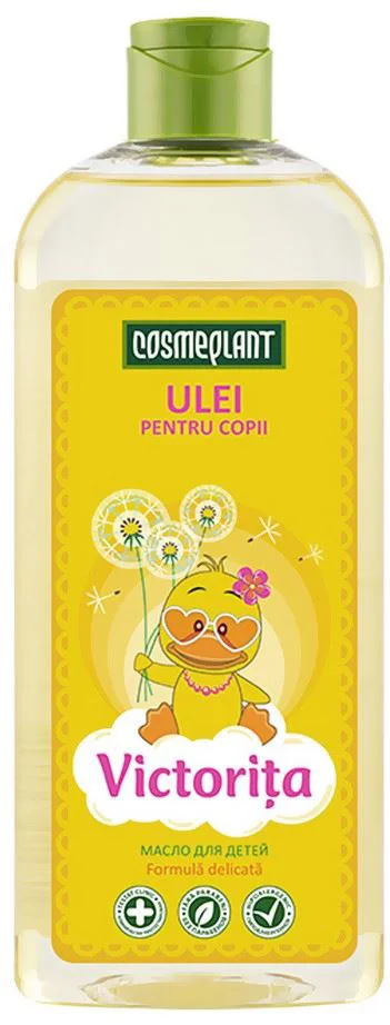 image for Ulei pentru copii cu vitamina A Cosmeplant Victorita, 200 ml foto