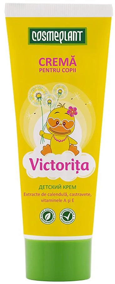 image for Crema pentru copii cu calendula Cosmeplant Victorita, 100 ml foto