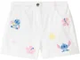 Orchestra Pantaloni scurti din denim cu imprimeu Stitch foto