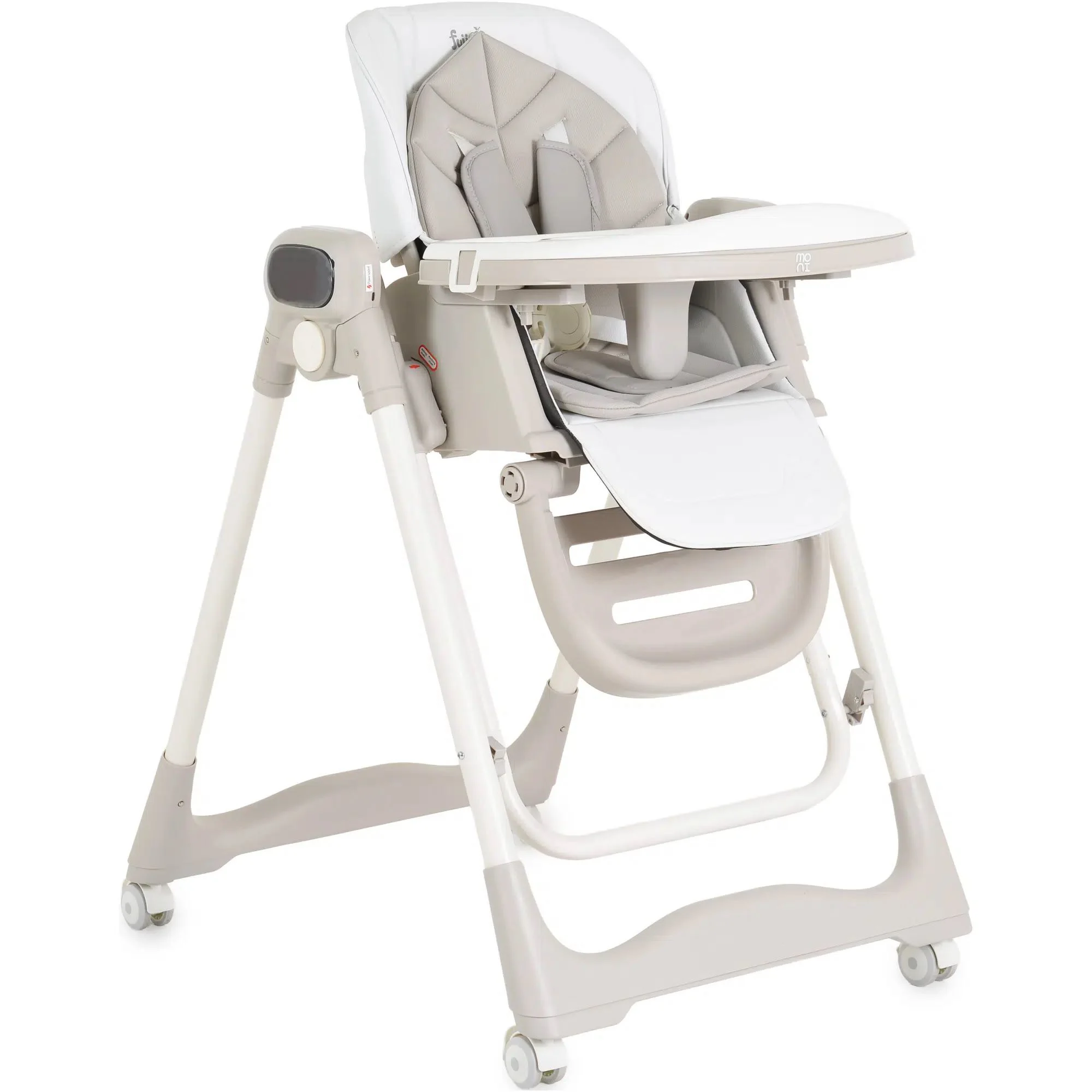 image for Scaun de masa pliabil 2 in 1 cu balansare Moni Fuji Beige foto