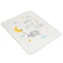 Детский плед Moni Softy Wish upon a Star White, 140 × 110 см foto