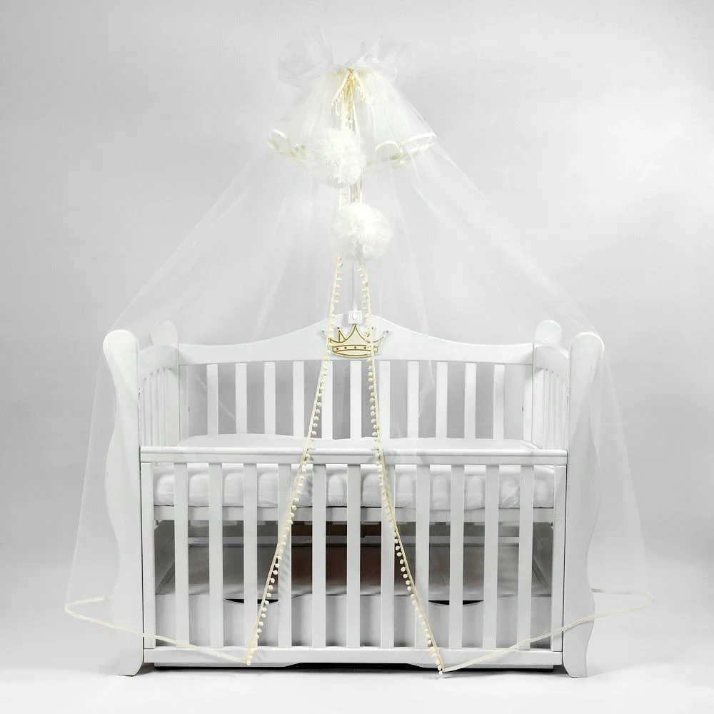image for Балдахин PernaMea Premium Pompom Ivory foto