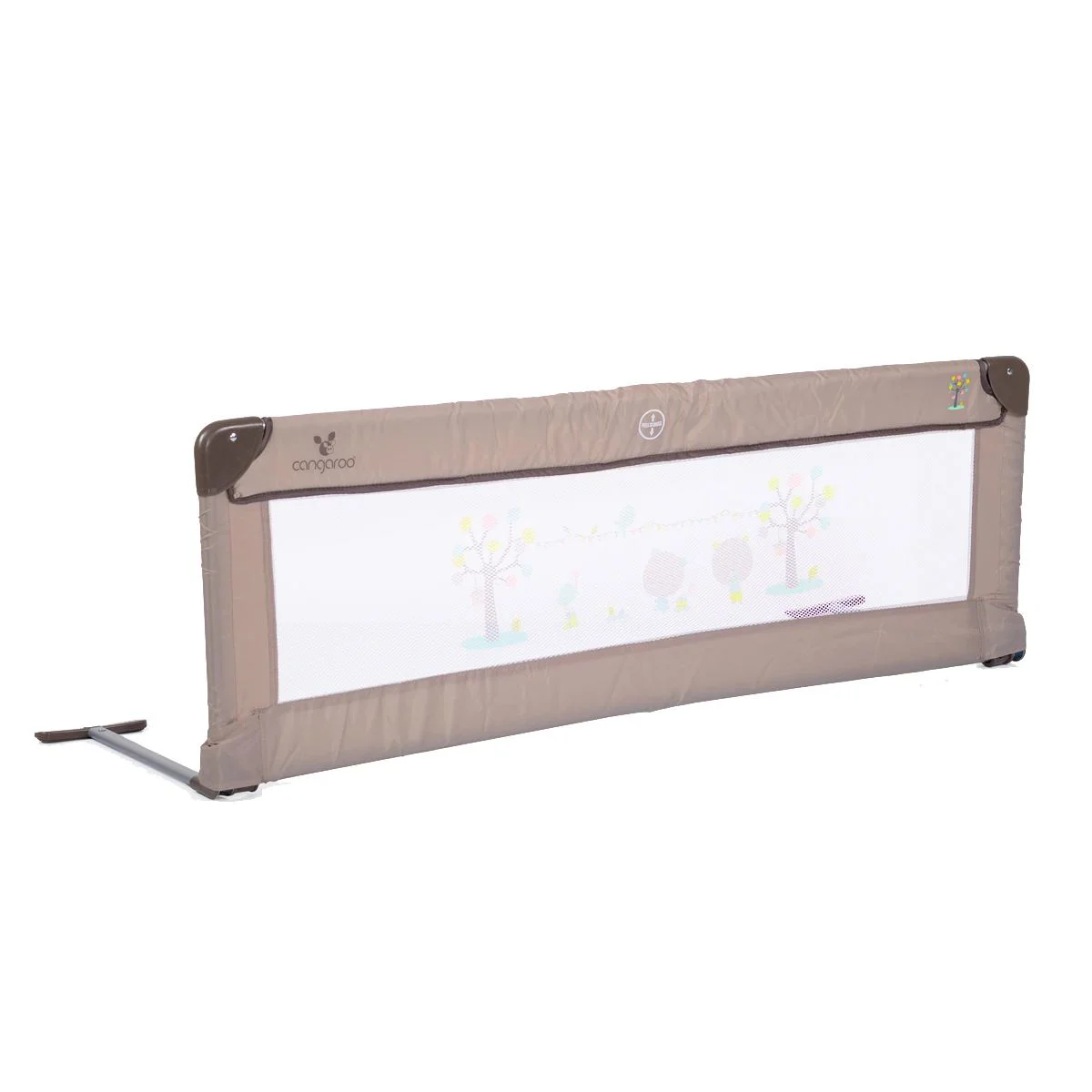 Боковой защитный бортик Moni Bed Rail Beige, 130 см foto