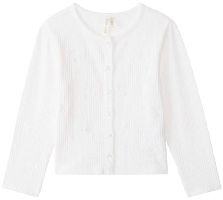 image for Orchestra Cardigan subtire alb foto