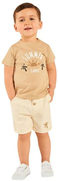 image for Orchestra Set 2 piese Summer Sand - tricou si pantaloni scurti foto