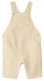 Orchestra Salopeta scurta Beige Stripe foto
