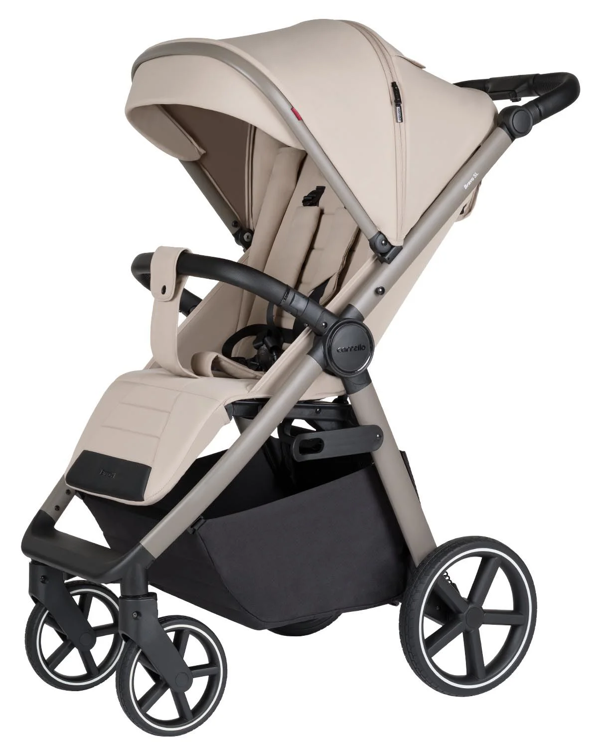 image for Carucior de plimbare Carrello Bravo SL Deluxe Shale Beige foto