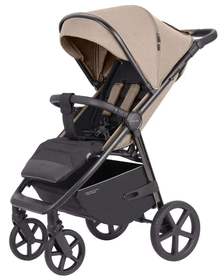 image for Прогулочная складная коляска Carrello Bravo Plus 2026 Ivory Beige foto
