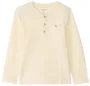 Orchestra Tricou cu maneca lunga Beige foto