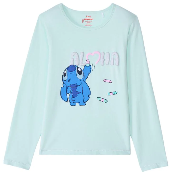 Orchestra Tricou cu maneca lunga Stitch foto