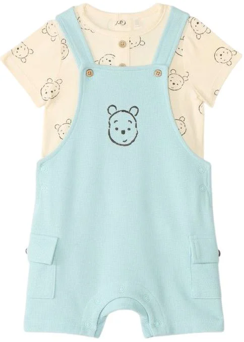Orchestra Set 2 piese Cute Winnie - tricou si salopeta scurta foto