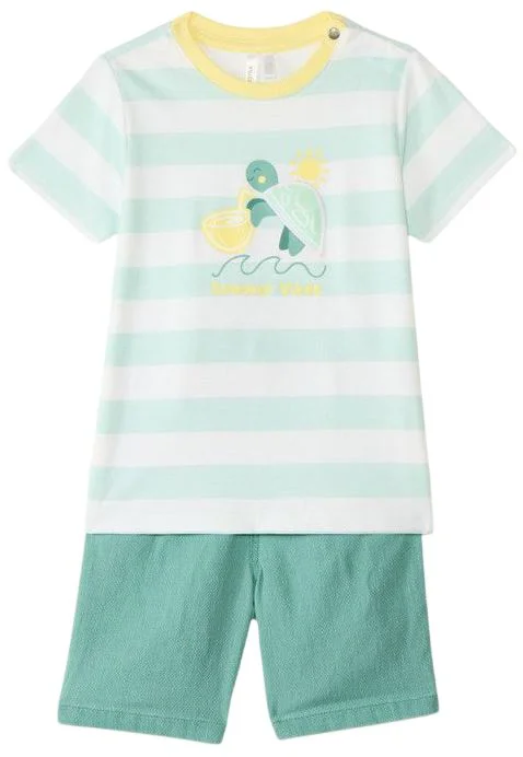 Orchestra Set 2 piese Hello Coco Days - tricou si pantaloni scurti foto