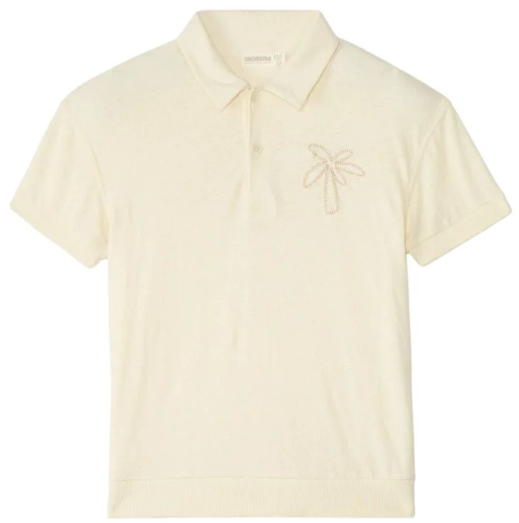 image for Orchestra Tricou polo Beige Palm foto