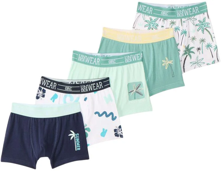 Orchestra Set 5 boxeri Green Tropics foto
