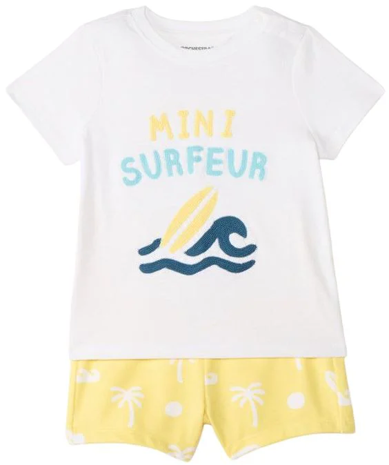 Orchestra Set 2 piese Mini surfer - tricou si pantaloni scurti foto