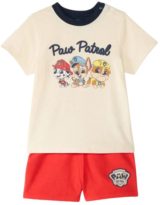 image for Orchestra Set 2 piese Paw Patrol - tricou si pantaloni scurti foto