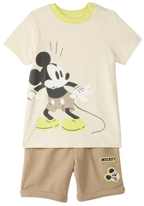 Orchestra Set 2 piese Mickey Mouse - tricou si pantaloni scurti foto