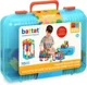 Set de constructie Battat Bristle Blocks in cutie, 113 buc. foto
