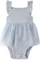 Carter's Salopeta scurta cu tutu Blue Smocking foto