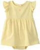 Carter's Хлопковое платье-боди Yellow Sun Jersey foto